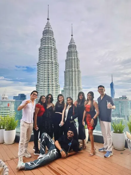 The Social Jet team in Kuala Lumpur
